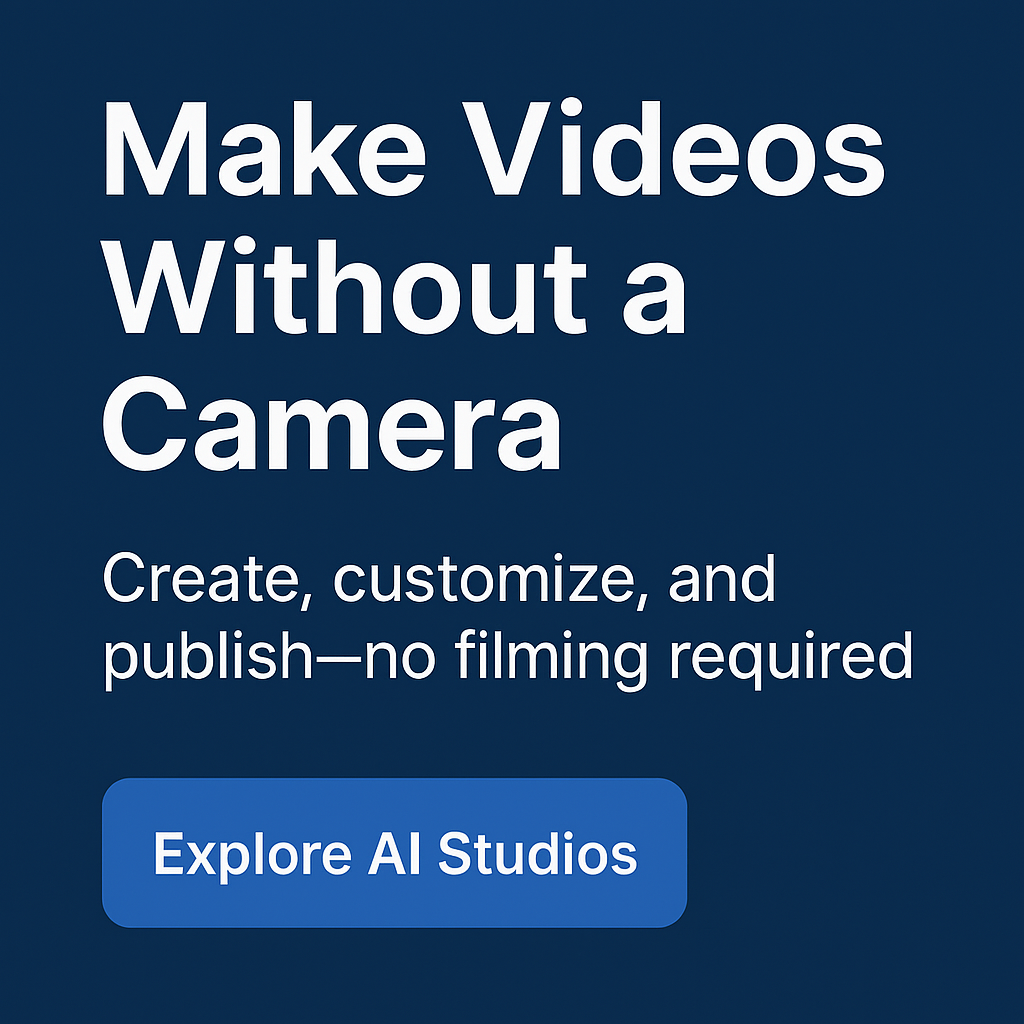 Make videos without a camera